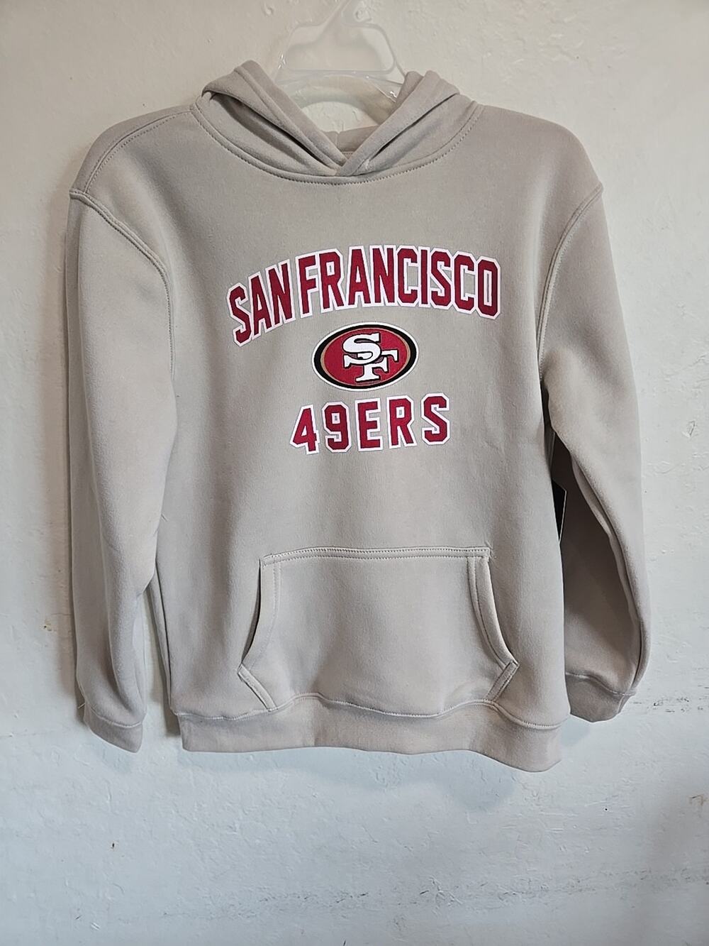 New San Francisco 49ers Ultra Game Hoodie Size 14 - 16